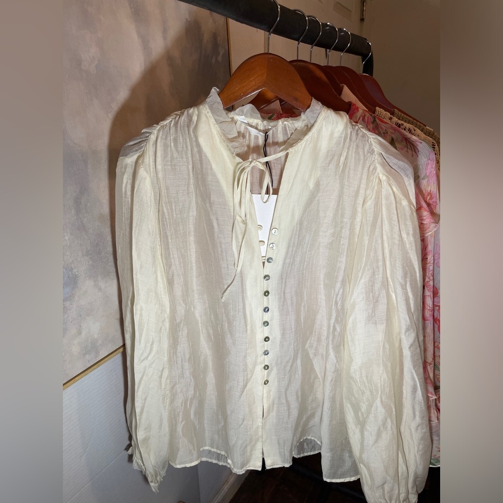 💫Zara ZW Collection Blouse💫 - Picture 4 of 11
